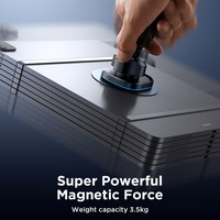 Joyroom JR-ZS400 magnetic car phone hoidja on the dashboard - must