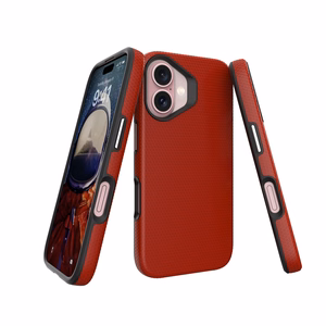 Чехол Perfectionists Triangle Mag для iPhone 15 красный