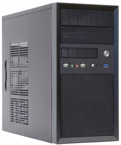 Chieftec CT-01B-OP arvutikorpus, MiniTower, MicroATX, must