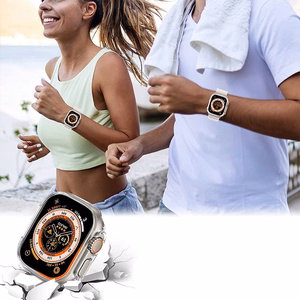 Tech-Protect Defense360 Ümbris jaoks Apple Watch Ultra 1/2 (49mm) - Clear