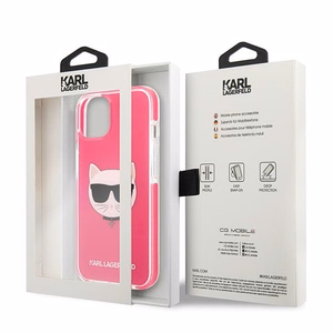 KARL LAGERFELD KLHCP13STPECPI IPHONE 13 MINI 5.4 "ÜMBRIS FUCHSIA/FUSCHIA CHOUPETTE HEAD