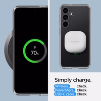 Spigen Ultra Hybrid Ümbris jaoks Samsung Galaxy S24 - Clear