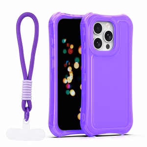 Safepop ümbris rihmaga iPhone 15 Pro 6,1" jaoks lilla