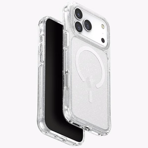 Uniq LifePro Xtreme Magclick Charging Ümbris jaoks iPhone 17 Pro Max - Clear-Glitter