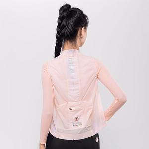 Rockbros TLMJ003 ROAD TO SKY women's cycling vest lightweight breathable L - pink