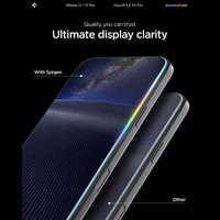 Spigen Glas.TR EZ Fit Pro Karastatud klaas jaoks iPhone 16 Pro / 17 / 17 Pro - Läbipaistev