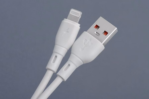 Kaabel USB A to Lightning Sinine Star 2,4A ECO 1 m PJ68-24-2.4 valge