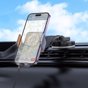 Juhtmevaba car phone Hoidja Hoco 15 W windshield / dashboard HW8 must
