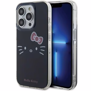 Hello Kitty IML Kitty Face ümbris jaoks iPhone 15 Pro - must