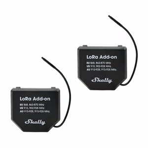 Komplekt of 2 EU868 Relays jaoks gen.3/4 Shelly LoRa Add-on