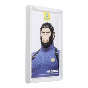 5D Mr. Monkey Glass - jaoks Samsung Galaxy S26 Plus must (Strong Lite)