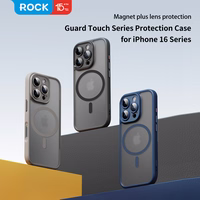 Rock Guard Touch Matte Series Magnetic Ümbris jaoks Iphone 16 hall