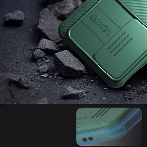 Nillkin CamShield Pro Ümbris jaoks Samsung Galaxy A55 with Camera Cover - must