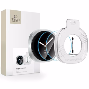 Закалённое стекло Tech-Protect Easy Set+, 2 шт., для Samsung Galaxy Watch Ultra 44 мм