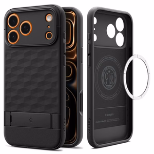 Spigen Parallax "S" MagSafe Ümbris jaoks iPhone 17Pro - Matt Must