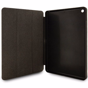 Чехол Karl Lagerfeld Saffiano Monogram Ikonik для iPad 10.2" 2019 (7 поколение) Folio Magnet Allover Cover - чёрный