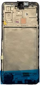 LCD screen Samsung A176 A17 5G koos touch screen ja frame Must original (service pack)