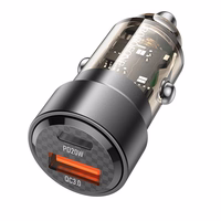 Car laadija Borofone BZ20 PD20W+QC3.0 38W must