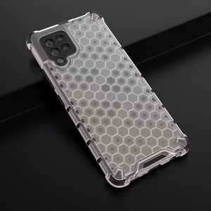 Honeycomb Case kaitsekate TPU kaitserauaga Samsung Galaxy A42 5G läbipaistev