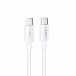 USB kaabel Remax RC-C021 USB-C to USB-C 30W 2.0m valge