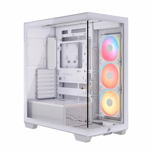 Corsair Midi Tower 3500X LXR LINK TG valge