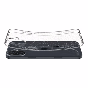 Spigen Liquid Crystal ümbris seadmele iPhone 16 6.1", läbipaistev sädelusega