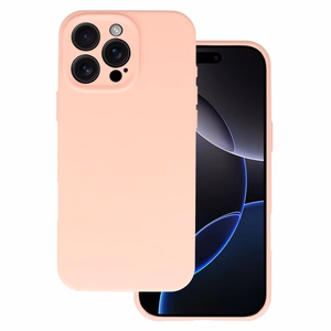 Силиконовый чехол Lite для iPhone 16 Pro Max персиковый
