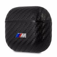 BMW PU Carbon M Collection ümbris AirPods 3 jaoks - must