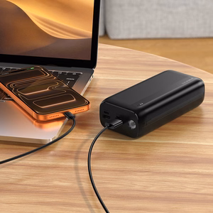 Borofone Power Bank 30000mAh BJ86A Victoria - 2xUSB - black