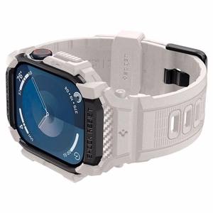 SPIGEN ümbris RUGGED ARMOR "PRO" jaoks APPLE Watch 10 (46 mm) dune beige