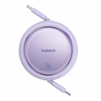 USB Kaabel Baseus Free2Pull USB-C to iP 20W 1m (purple)