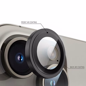 Tel Protect Titanium Lens 99% AR mustad karastatud kaitseklaasid Apple iPhone 18 Pro / 18 Pro Max kaameraläätsedele (3 tk)