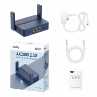 Cudy AX3000 wireless router Gigabit Ethernet sinine