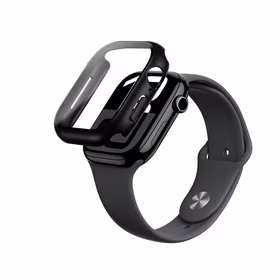 AmazingThing Radix Glass Ümbris jaoks Apple Watch 46mm – Must
