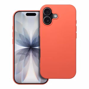SILICONE case jaoks IPHONE 17 peach