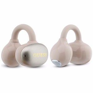 Juhtmevabad kõrvaklapid OWS Guess Metalic Finish Electropated Parts Classic Logo, roosad