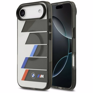 BMW M IML Metal Buttons Tricolor Lines MagSafe Ümbris jaoks iPhone Air - hall