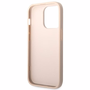 Guess GUHCP14X4GMGPI iPhone 14 Pro Max 6.7" roosa/roosa kõvakott 4G Big Metal Logo