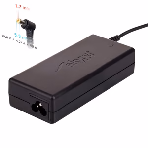 Laadija sülearvutile Akyga AK-ND-12 (19V / 4.74A 90W 5.5 x 1.7mm) ACER 1.2m