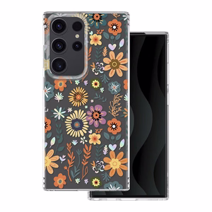 IMD чехол с принтом для Samsung Galaxy S23 Ultra полевой