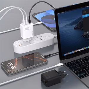 Dudao A29C 65W GaN Wall Laadija + USB-C Kaabel - must