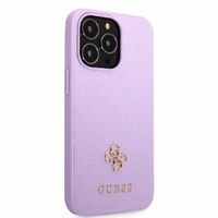 Guess GUHCP13XPS4MU iPhone 13 Pro Max 6.7" lilla/lilla hardcase Saffiano 4G Small Metal Logo