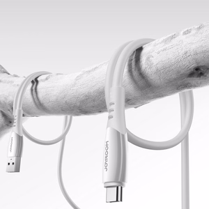 Joyroom S-A59 Vibrant Series 3A USB-A - USB-C kaabel 1.2m - valge