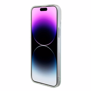 Guess GUHMP15MHITSQ iPhone 15 Plus 6.7" бирюзовый/бирюзовый жёсткий чехол IML Iridescent MagSafe