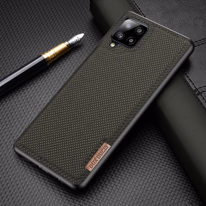 Dux Ducis Fino nailonist kattega ümbris Samsung Galaxy A42 5G roheline