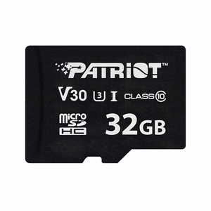 Mälukaart PATRIOT VX Series 32GB MicroSDXC V30 Class 10 UHS-I U3 4K UHD (PSF32GVX31MCH)