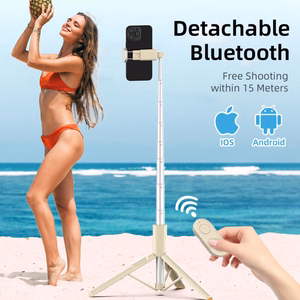 TECH-PROTECT L09S BLUETOOTH SELFIPULK STATIIVIGA BEIGE