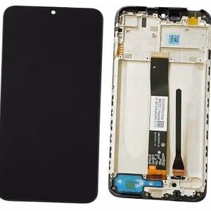 LCD ekraan Xiaomi Redmi 9A/9C/9AT/10A puuteekraaniga raamiga must ORG