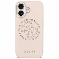 Guess Perforated 4G MagSafe Ümbris for iPhone 17 - roosa