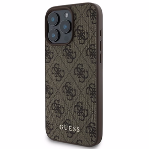 Guess 4G Classic iPhone 16 Pro Max Ümbris - Brown